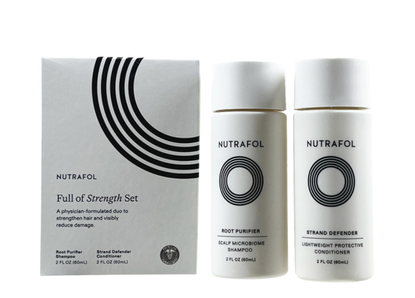 Nutrafol Shampoo + Conditioner Duo Travel Set